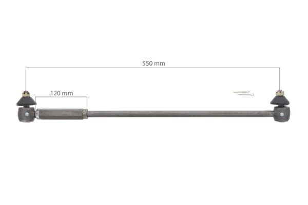 Écrou tige de rotule direction Yanmar YM1700, YM1802, YM2000, YM2002 – Image 2