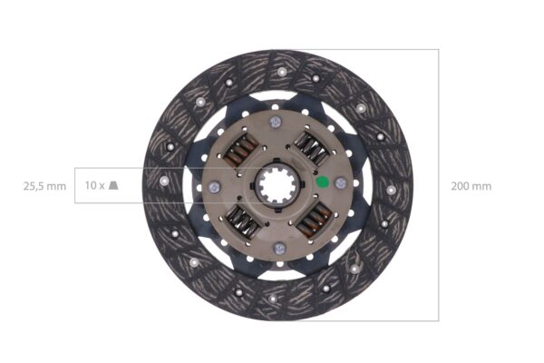 Kit d'embrayage Hinomoto CX16, CX18, CX19 – Image 5