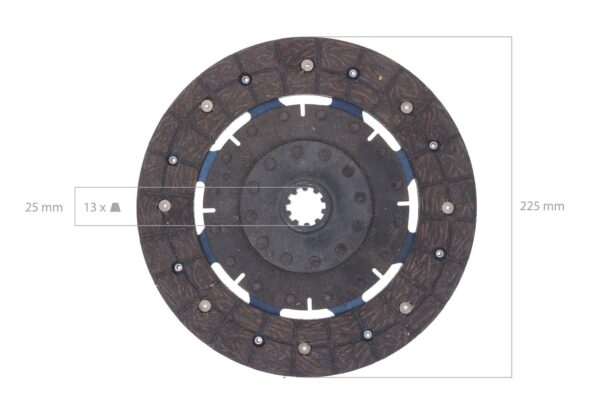 Kit d'embrayage Hinomoto E322, E324, N249, N279 – Image 5