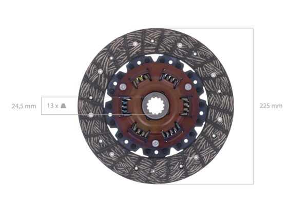 Kit d'embrayage Iseki TG, TK (d'origine Iseki) – Image 5