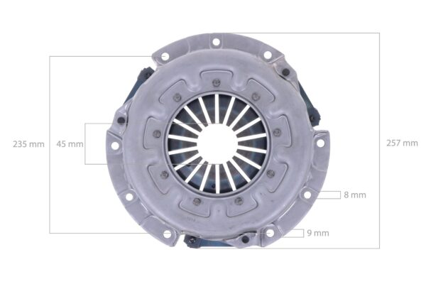 Kit d'embrayage Iseki TM3215, TM3217, TM3245, TM3247, TM3265, TM3267 (d'origine Iseki) – Image 2