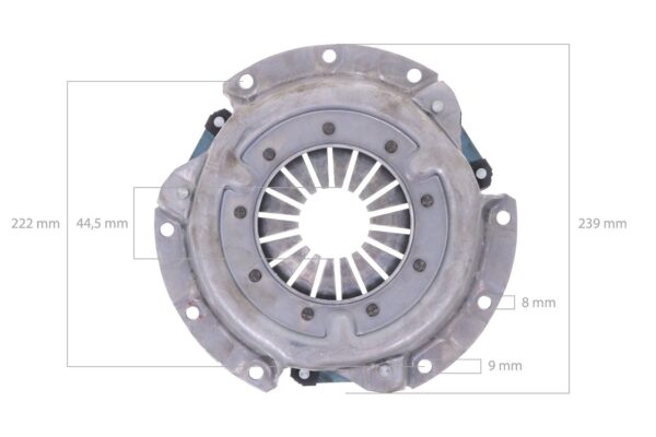 Kit d'embrayage Iseki TU1400, TU1500, TU1600 20 splines – Image 2
