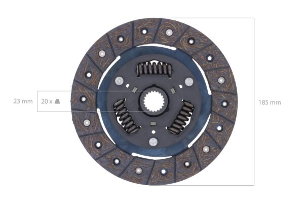 Kit d'embrayage Iseki TU1400, TU1500, TU1600 20 splines – Image 5