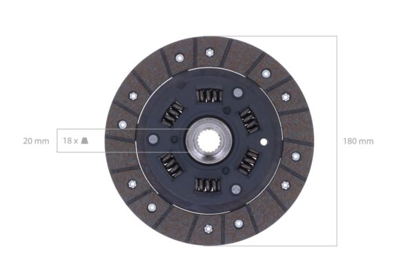 Kit d'embrayage Iseki, Landhope, TU120-TU318, Sial 3, Sial 5, TF3, TF5 – Image 5