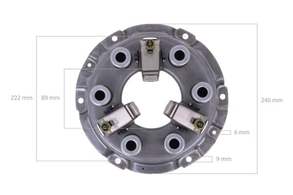 Kit d'embrayage Iseki, TX145, TX155, TX1210, TX1000, TX1300, TX1500, TX2140, TX2160, Bolens, G152, G154, G172, G174 – Image 2