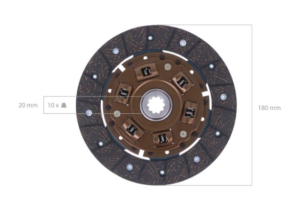 Kit d'embrayage Mitsubishi D, MT, MTE, Satoh ST, Kumiai – Image 5