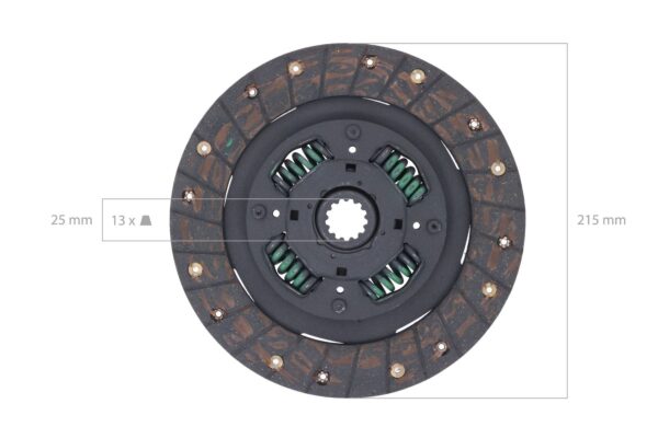 Kit d'embrayage Yanmar YM336, YM2610, YM2620, YM2820, YM3110, YM3220, YM3810, F255, F265, FX26, FX28, FX32, FX255, FX265, – Image 5
