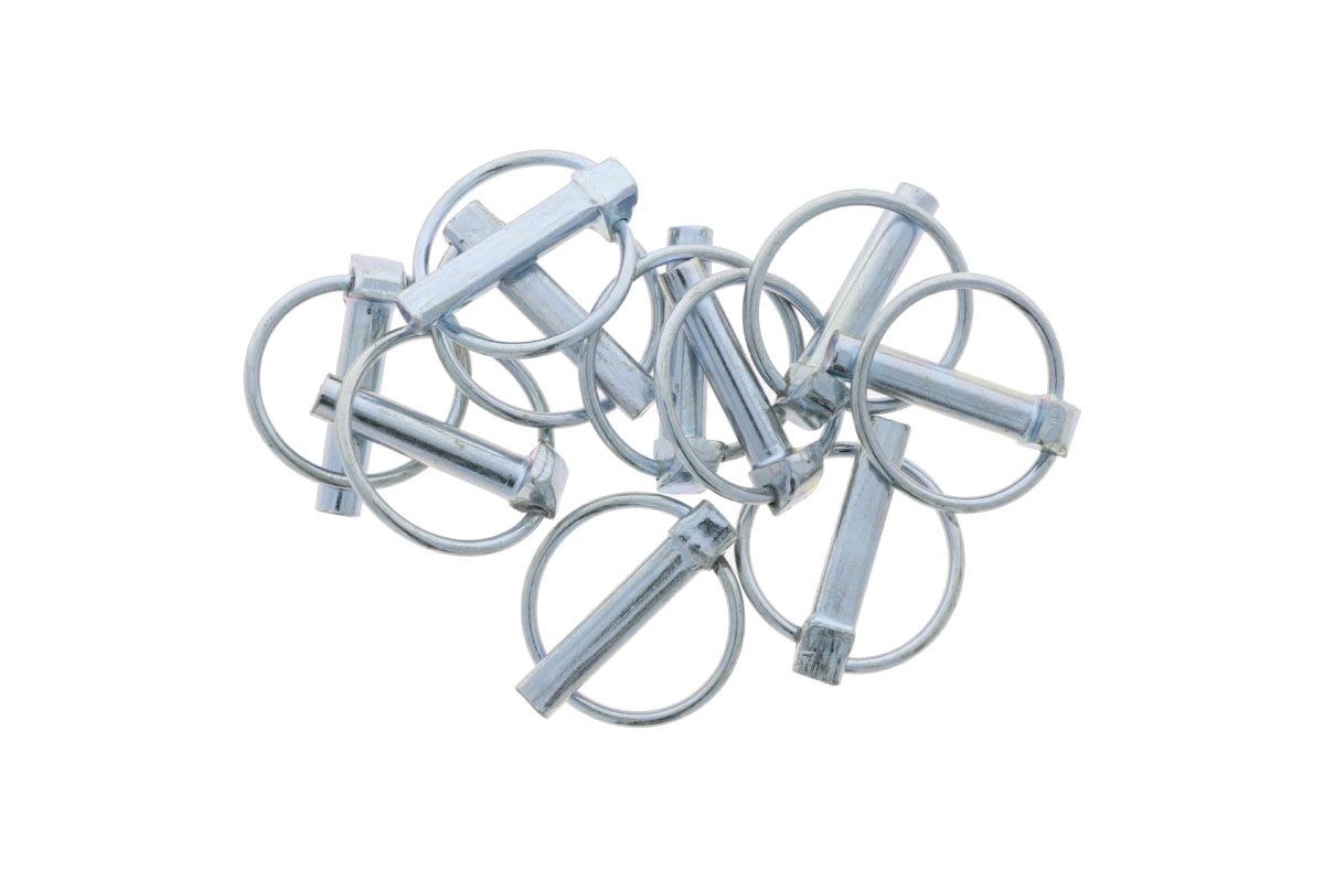 Jeu de 10 goupilles clip 10mm