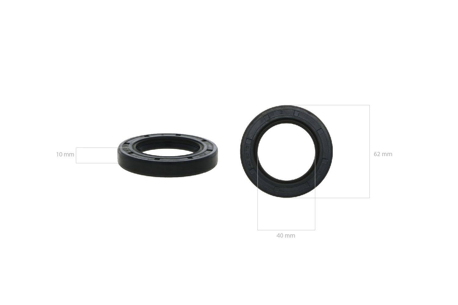 Bague d'étanchéité 40x62x10,