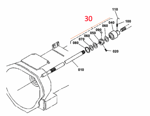 Ensemble joints billes Kubota B4200, B5000, B5001, B6000, B6001, B7000, B7001 – Image 4