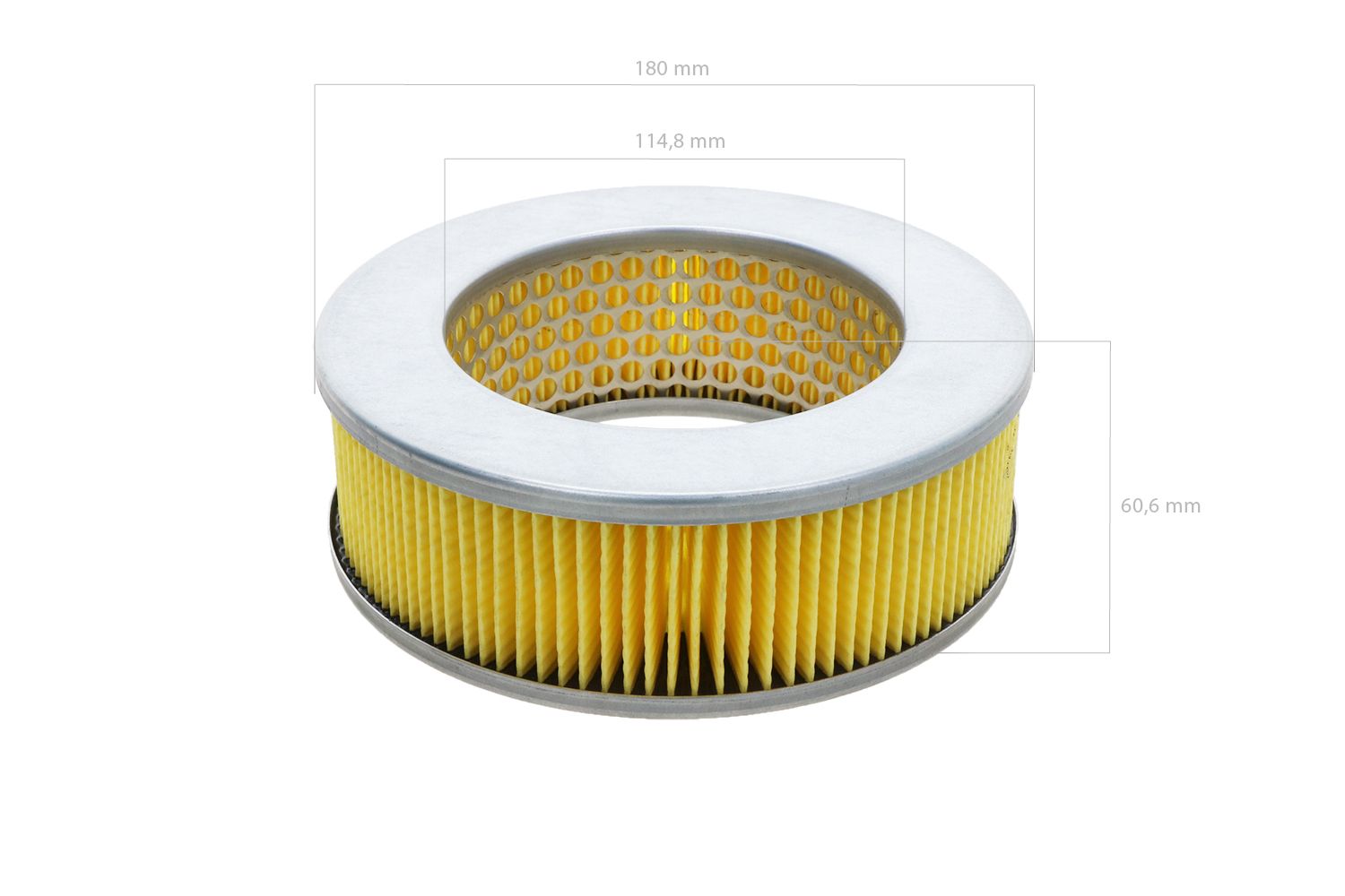 Filtre d'air Yanmar YM195, YM240, YM1500, YM1600, YM1700, YM1900, YM2000, YM2210, YM2500, YM3000