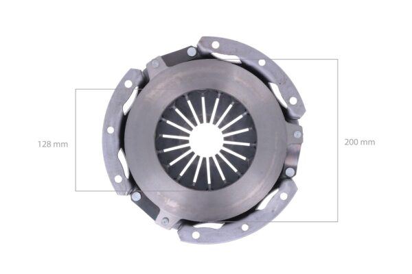 Plateau d'embrayage 8” Kubota, A, B-Types, Hinomoto, Shibaura, Yanmar F, FX, YM-Types, Mahindra John Deere, 650, 750, Case IH, Mitsubishi, Allis Chalmers, Etc., – Image 2