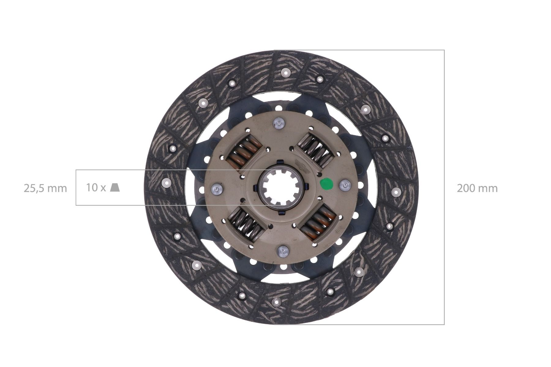 Disque d'embrayage Kubota Aste, B-, F-, GB-Types, Hinomoto CX-Types, Mahindra, Mitsubishi,