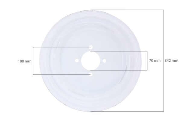 Jante 12" 4WD Iseki, TX, 5.00-12