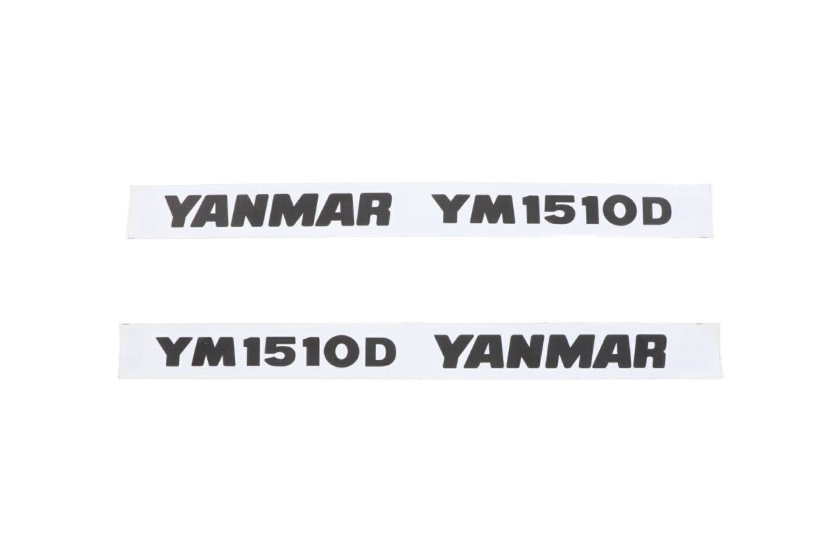 Autocollants pour capot Yanmar YM1510