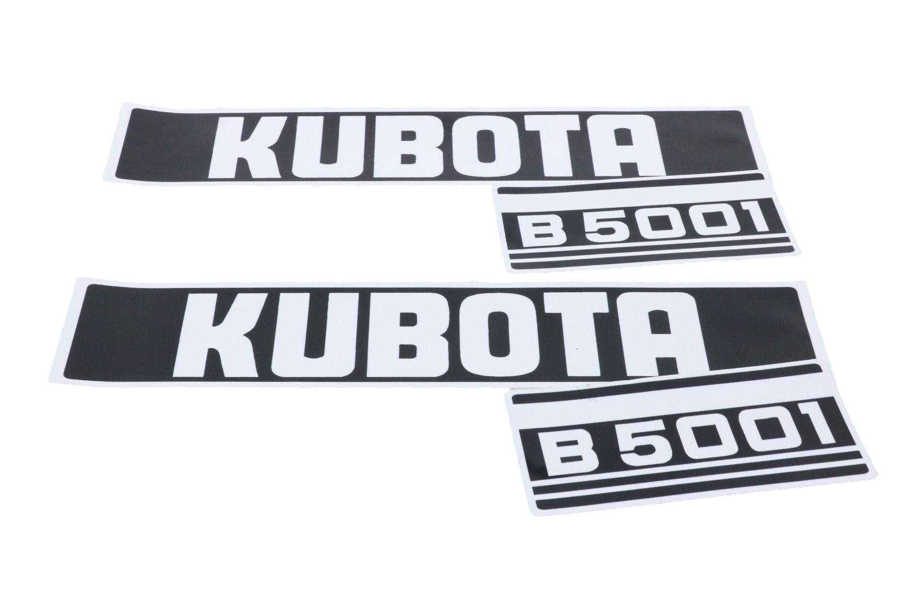 Kubota Autocollants pour capot B5001