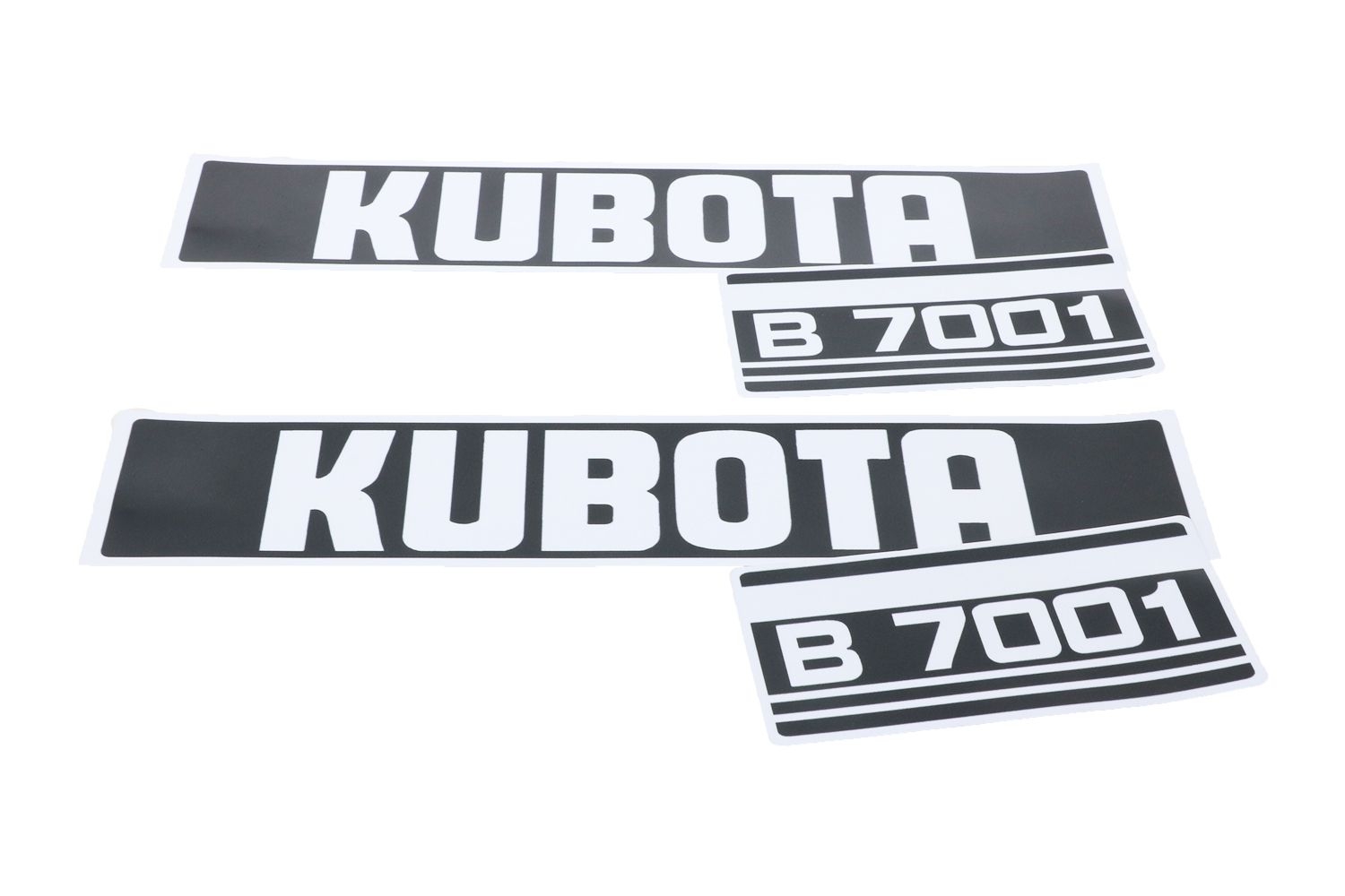 Kubota Autocollants pour capot B7001