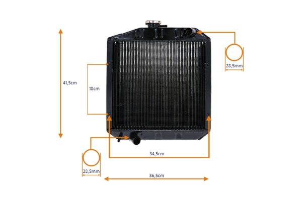 Yanmar Radiateur YM1301, YM1401, YM1502, YM1510, YM186 – Image 4