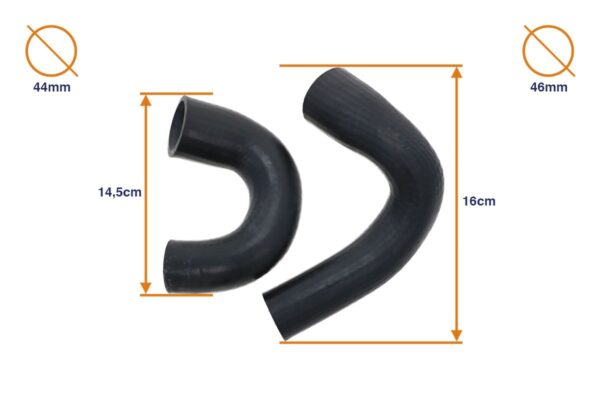 Durite d'eau set Mitsubishi MT1401, MT1601, MTE1800 – Image 2