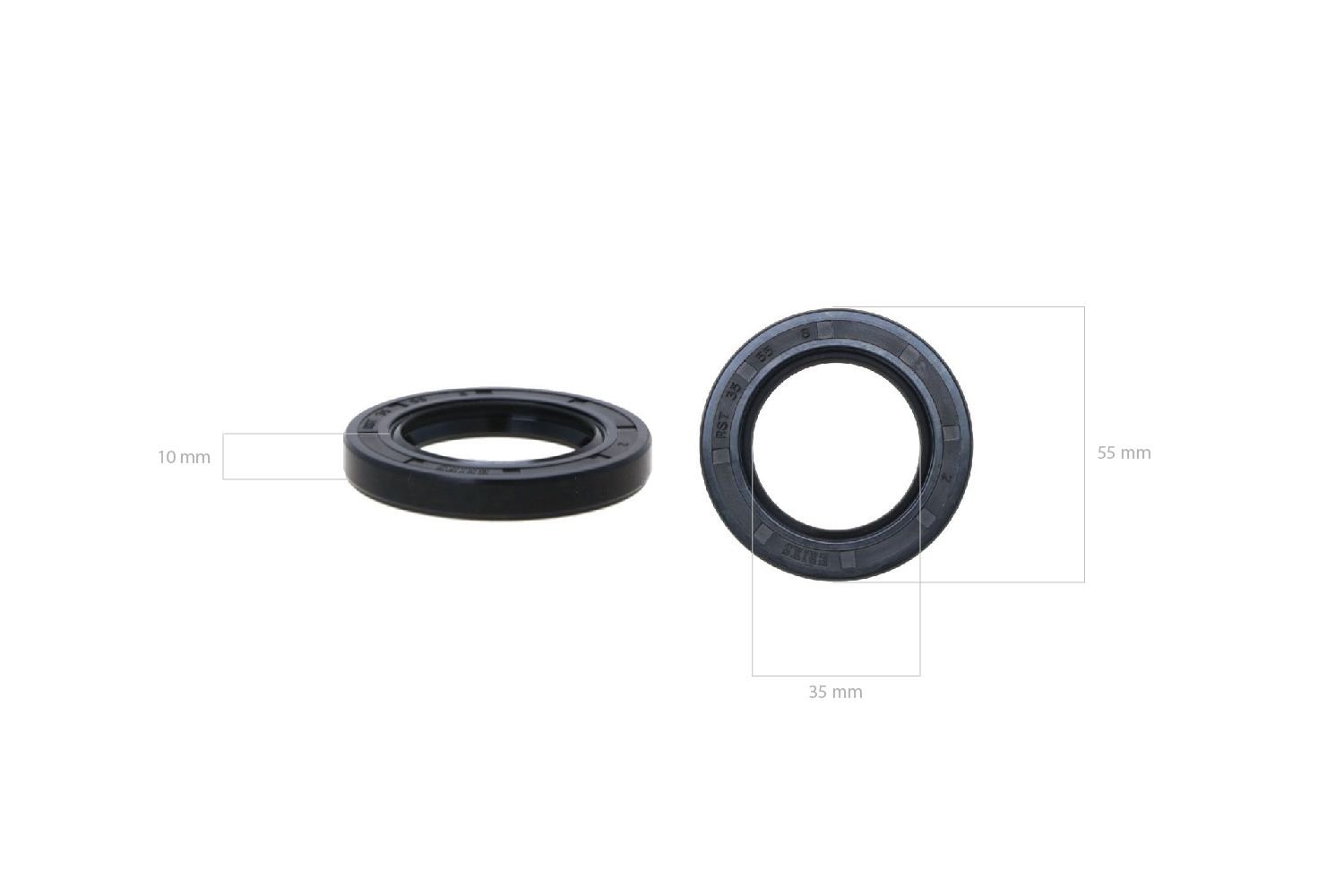 Joint PTO Iseki TG, TK, TL, TM, TS, TU, TX, Massey Ferguson, Kubota L-Types, joint d'huile de l'arbre de frein Yanmar, John Deere, Etc.,