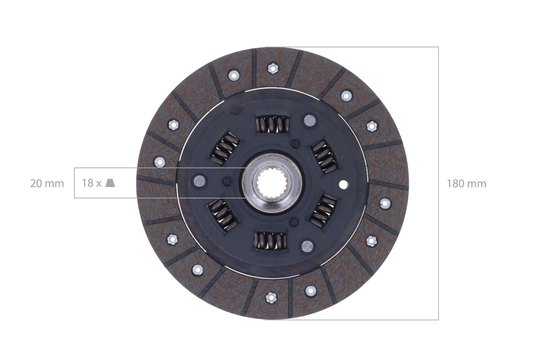Disque embrayage Iseki TF / TM / TU / TX