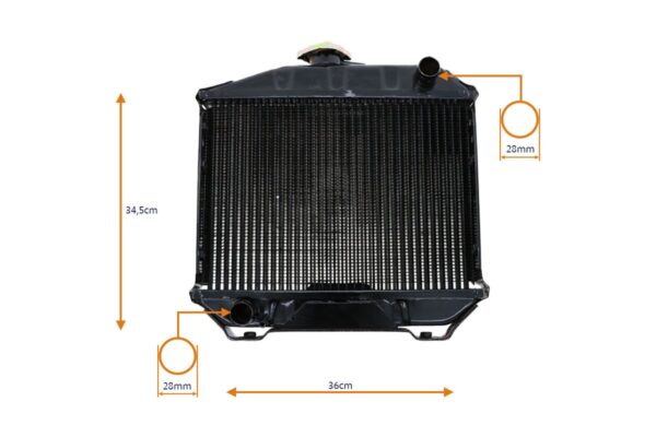 Radiateur Yanmar YM135, YM155, YM165, YM1100, YM1300, YM1500 – Image 4