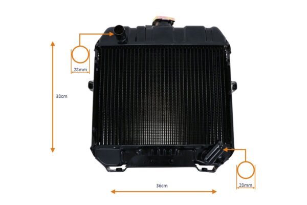 Radiateur Iseki TU1400, TU1500, TU1600, TX145, TX155, TX1410, TX1510, TX2140, TX2160 – Image 2