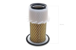 Filtre à air Kubota Aste, B, G, Yanmar F, FX, Mitsubishi MT, MTX, Kobelco, Case IH, Cubcadet,