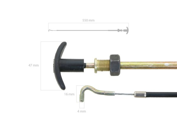 Câble d'arrêt Iseki TU, TS, TL, TE – Image 4