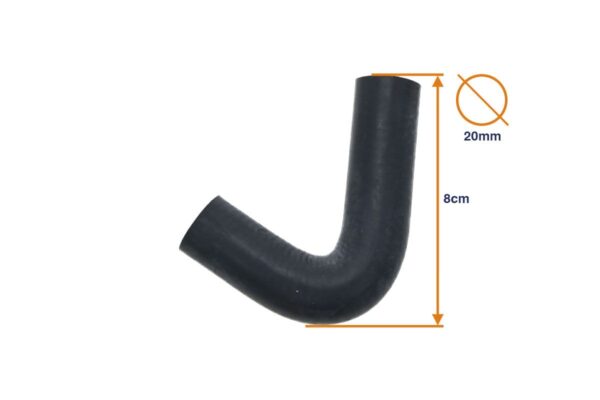 Durite d'eau (Bypass) Kubota D1100, DH1101, D1301, S2200, S2600, S2800, V1501, – Image 2