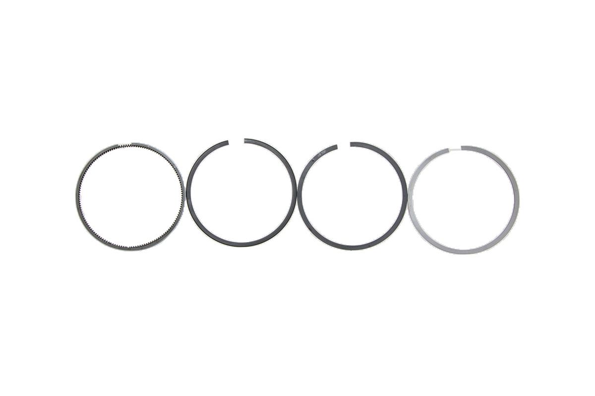 Jeu de segments pour pistons Yanmar 2TR13, 2TR13A, 2QM15, YA8, YC8, YSM8, YM155, YM165, YM1300