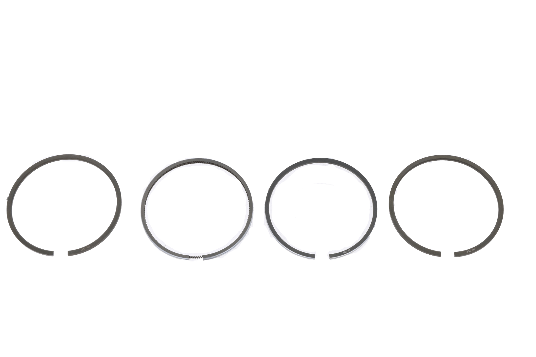 Jeu de segments pour piston STD Shibaura LEO802B, LET802C, SD1500, SD1540, SD1800, SD1840,