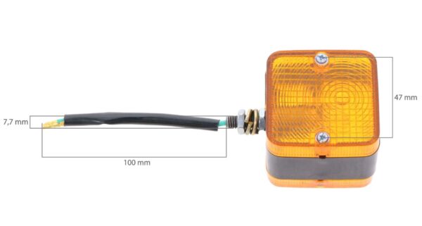Set clignotants universel 58 x 58mm – Image 2