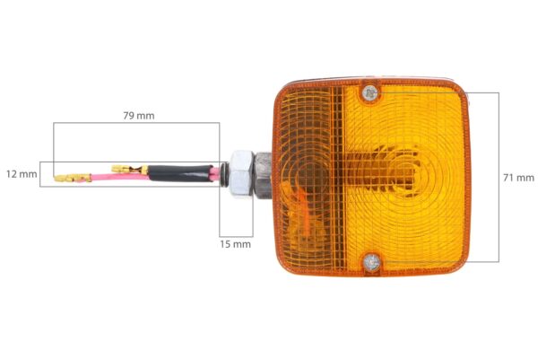Set clignotants universel 80 x 80mm – Image 4