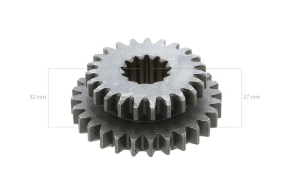 Roue dentée Iseki 23TX28T 13 splines – Image 2