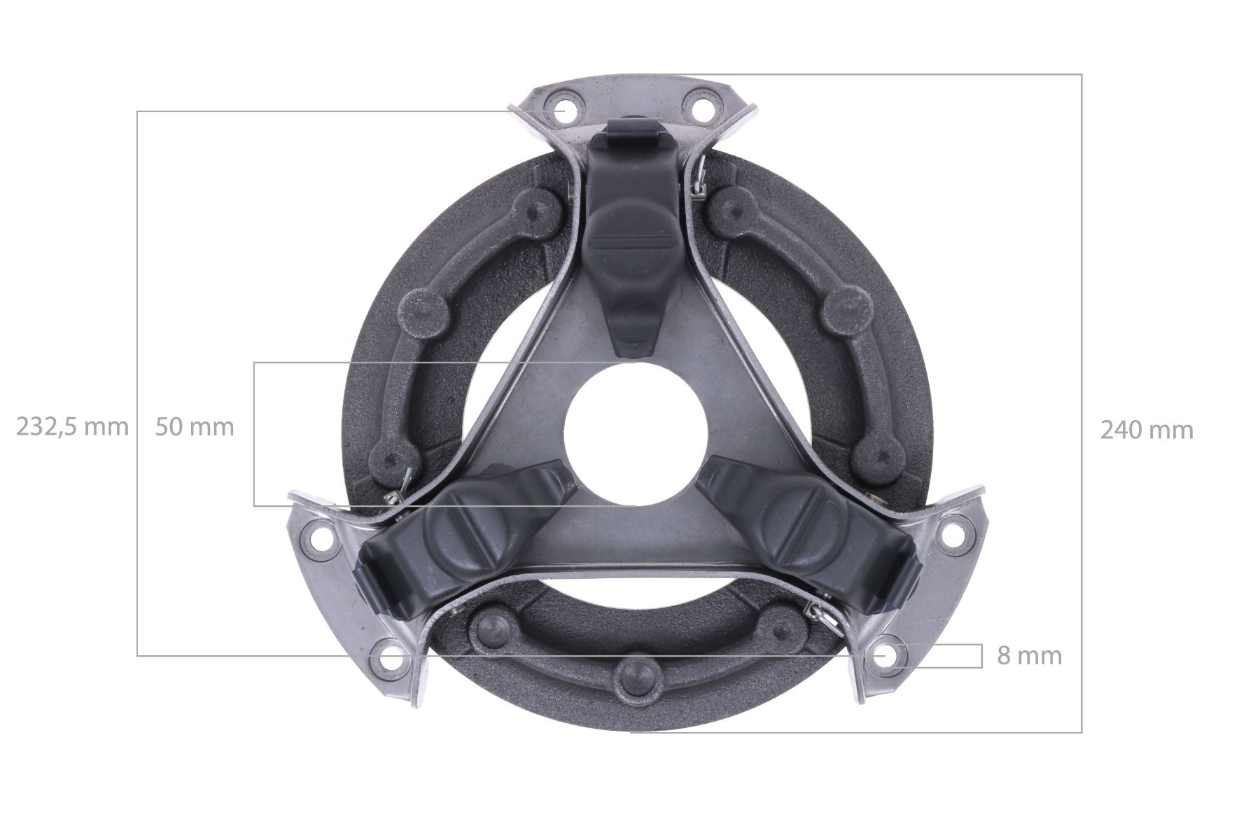 Plateau de pression Shibaura P, S, SD, Ford / New Holland TC, 1000, 1310, 1320, 1500, Case IH D, DX, Ransomes CT,