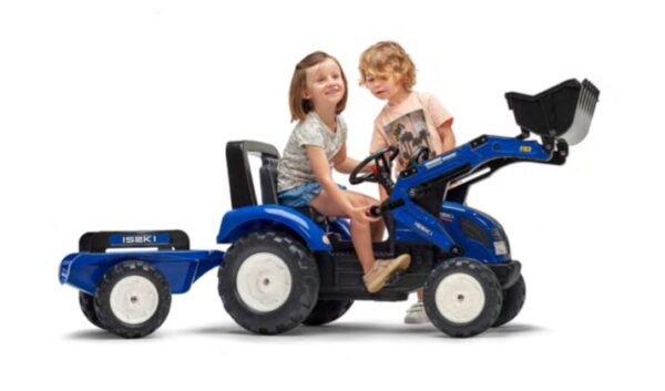 Iseki Tracteur à Pédales avec Remorque et chargeur frontal 3 à 7 ans – Image 2