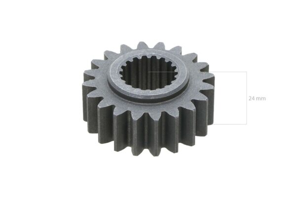 Roue dentée 20DX18D Axe sortie Kubota B7000, Zen Noh ZB7000 – Image 2