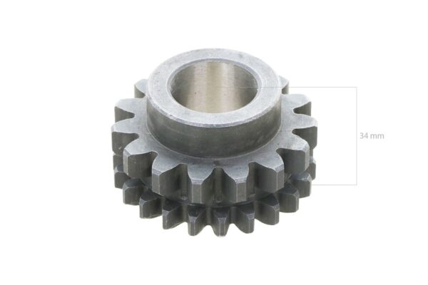 Roue dentée 22DX15D Kubota B40, B1200, B1400, B1402 – Image 2