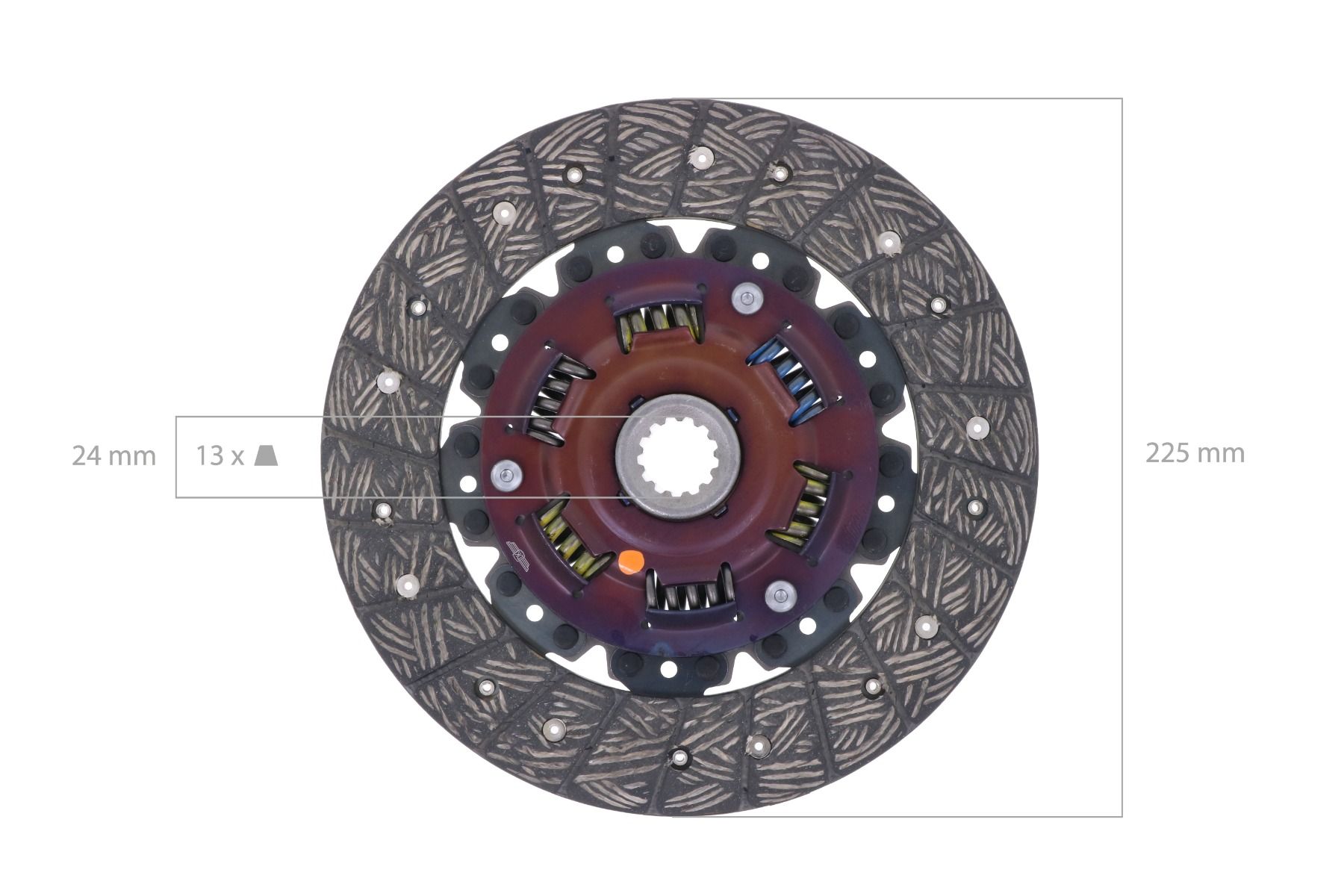 Disque d'embrayage Iseki TA, TK, TL, TS, 3030, Landhope, Bolens, Mahindra, White
