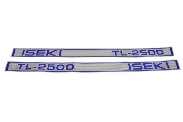 Iseki Autocollants pour capot TL2500