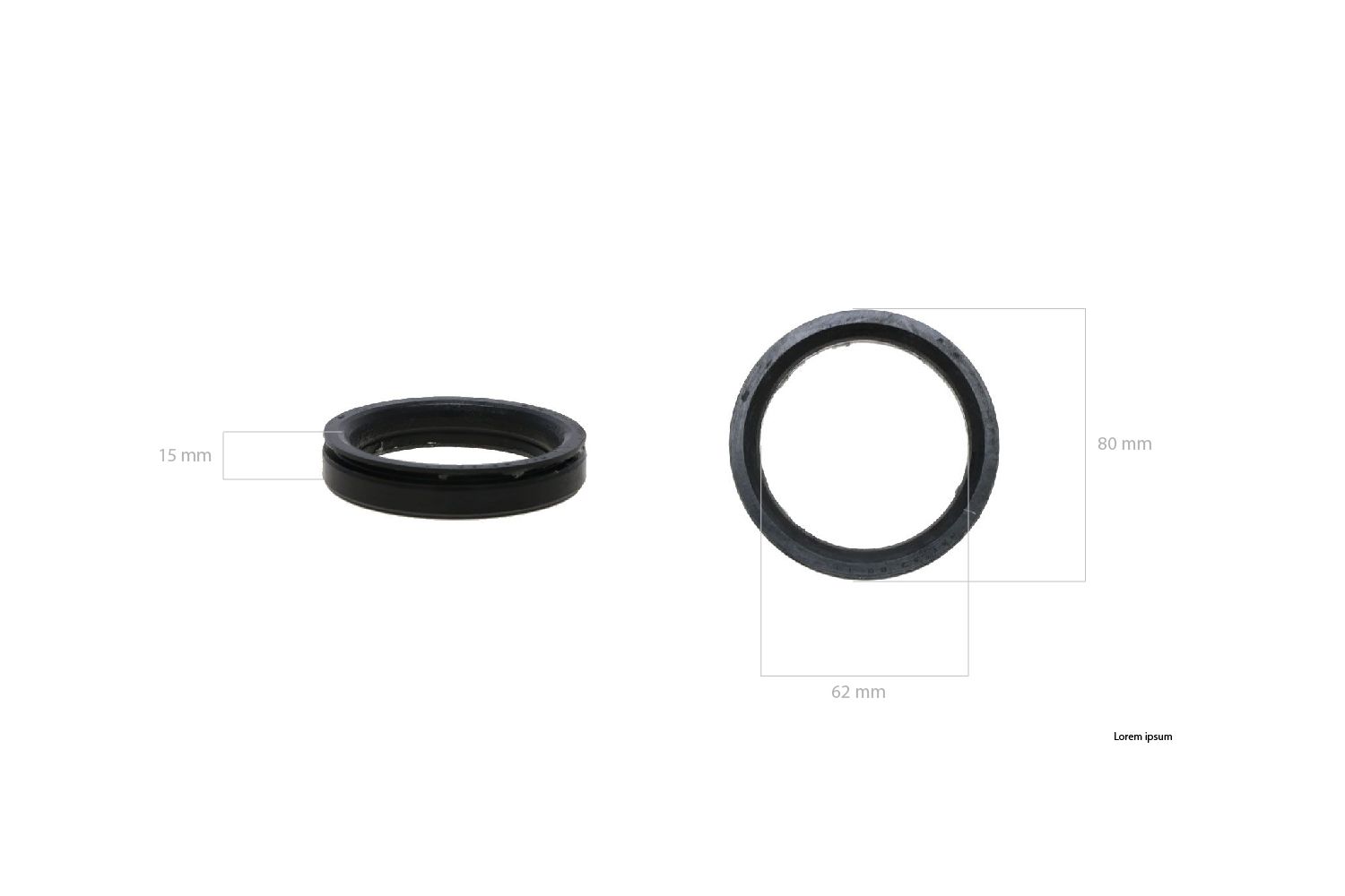 Joint d'arbre fusée Kubota A, B, GB, GL, GB, GT, KB, KL, KT, Hinomoto CX, CTX, Iseki SF, TF, TH, TLE, TM, 3125, 3130, 3130, 3135, Massey Ferguson 1210, 1220, 1230, 1235