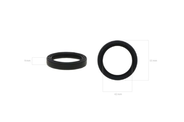 Joint de vilebrequin (avant) Kubota B5001, B7000, B-10, XB-1, XB-1D, B1400, B1500, B1402, B1502, B1-15, B1600, B1-16, B1702, B1-17 – Image 2