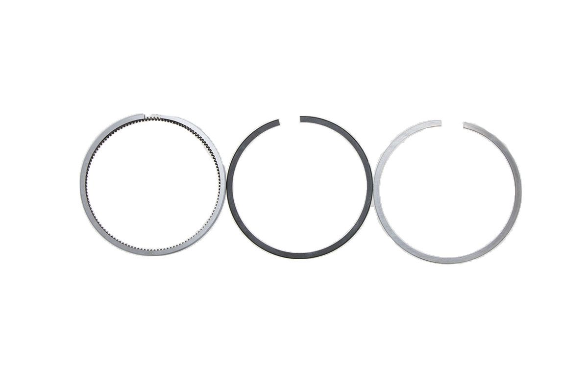 Jeu de segments pour piston STD 76mm Kubota D1100, D1100A, DH1100, DH1101, D1101, D1102, D1102A, DH1102, DM1102, V1500, V1501, V1502, Z650, Z750, Z751, Z752,
