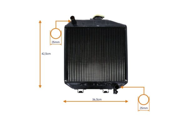 Radiateur Kubota Bulltra B1-14, B1-15, B1-16, B1-17, B40 – Image 4