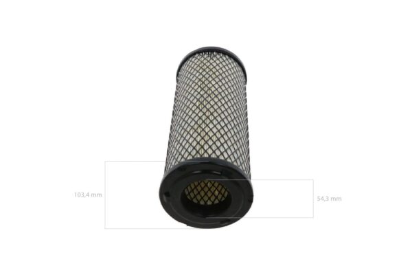 Filtre à air Iseki AT, ATK, SF, SFH, SL, SZ, Sial, Hunter, TF, TG, TH, TLE, TM, Massey Ferguson, 1230, 1235, 1525, 1526, 1528, 1529, 1531, 1532, 1533, 1540, 1635, 1755, FC23, – Image 2