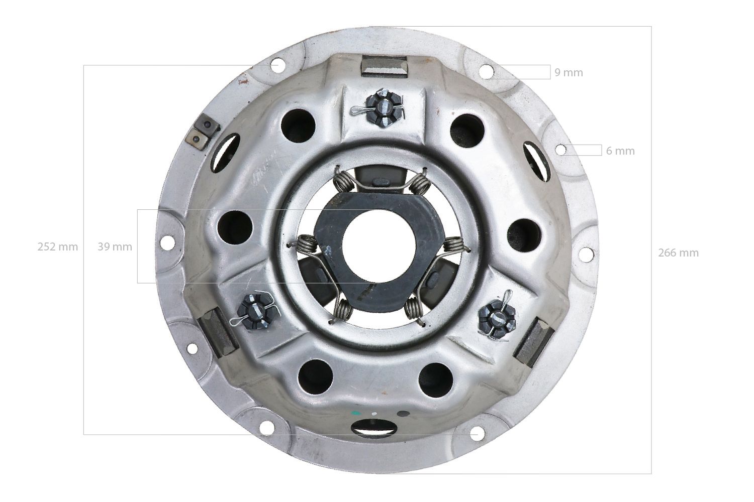 Plateau de pression Kubota L-serie, Yanmar YM330, YM2200, YM2500, YM2700, YM3000, John Deere 850, 950