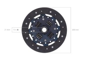Disque embrayage Mitsubishi MT210, MT250, MT18001, MT2001