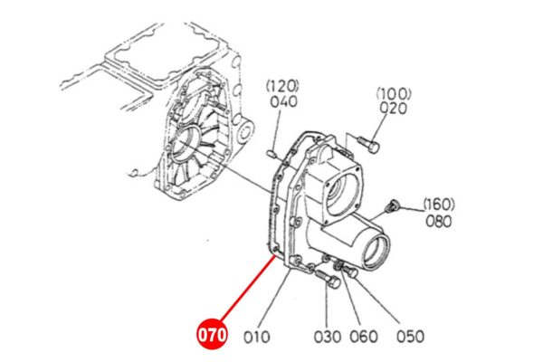 Kubota Joint Lecteur final Kubota B1-, B-, F-Types, Zen Noh ZB-Types – Image 2