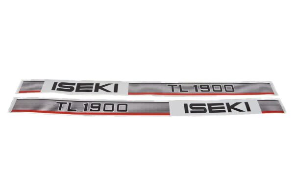 Iseki Autocollant pour capot TL1900